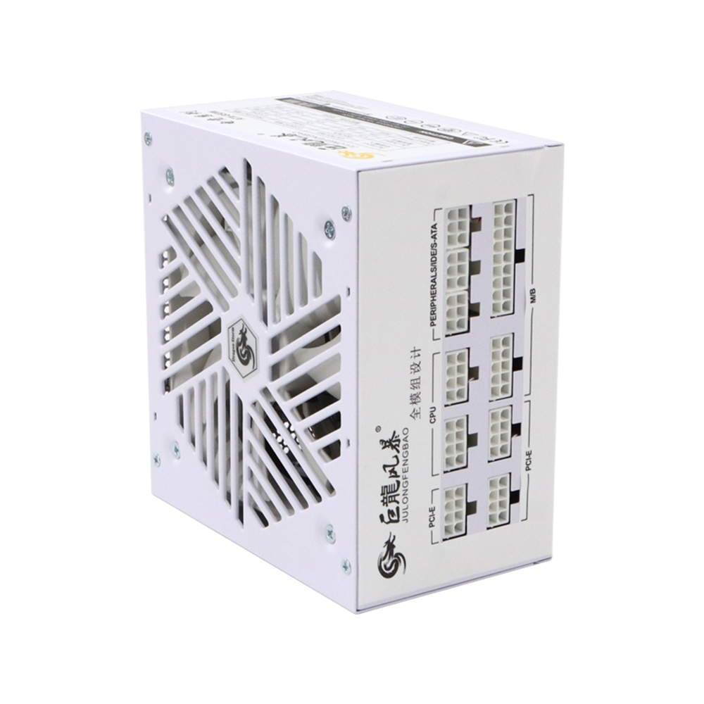 JULONGFENGBAO 110-240V เกม Fon - 1000W White Modular Power Supply บทวิจารณ์และราคา